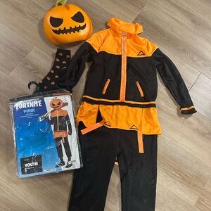 Fortnite Punk Halloween Costume Youth L 14/16